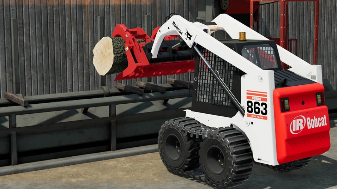 Bobcat 863 Turbo With Bobcat Shovel v1.0.0.0