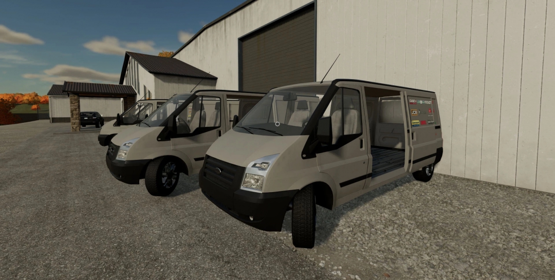 FS22 lizard Van Pack V2