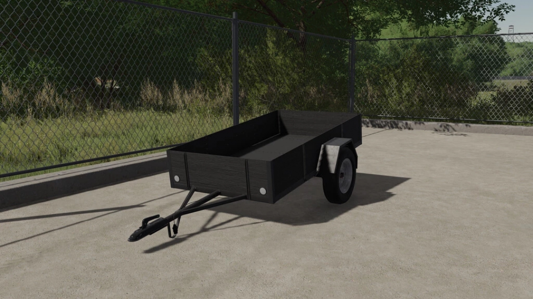 Wooden Car Trailer v1.0.0.0