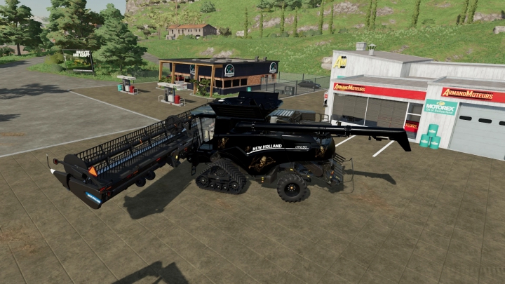 Image: FS22 Bones NewHolland Cr 1090 Harvester Pack