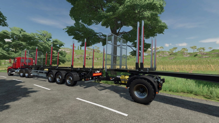 Image: Fliegl Timber Runner Autoload Wood v1.1.0.0 4