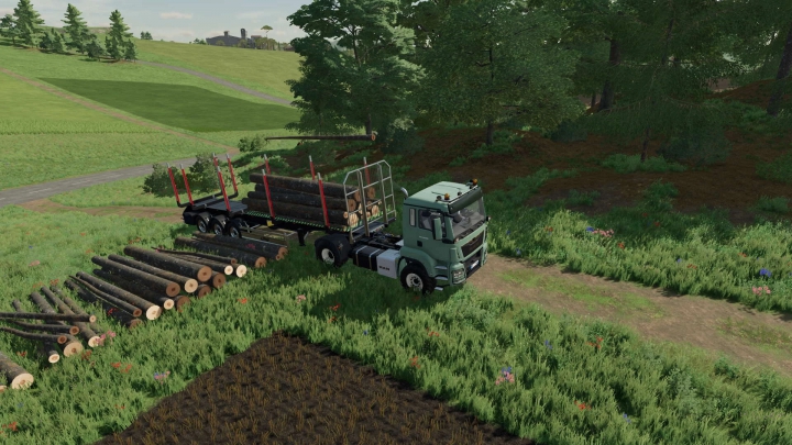 Image: Fliegl Timber Runner Autoload Wood v1.1.0.0 5