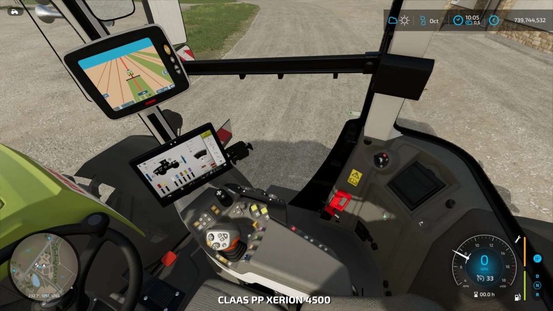 Claas Xerion 4500/5000 Trac Ts Pendelachse PRECISION FARMING v1.2.0