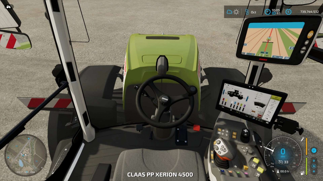 Claas Xerion 4500/5000 Trac Ts Pendelachse PRECISION FARMING v1.2.0