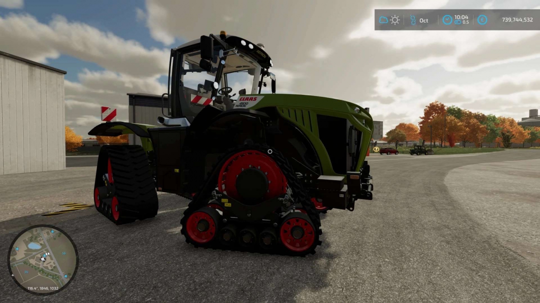 Claas Xerion 4500/5000 Trac Ts Pendelachse PRECISION FARMING v1.2.0