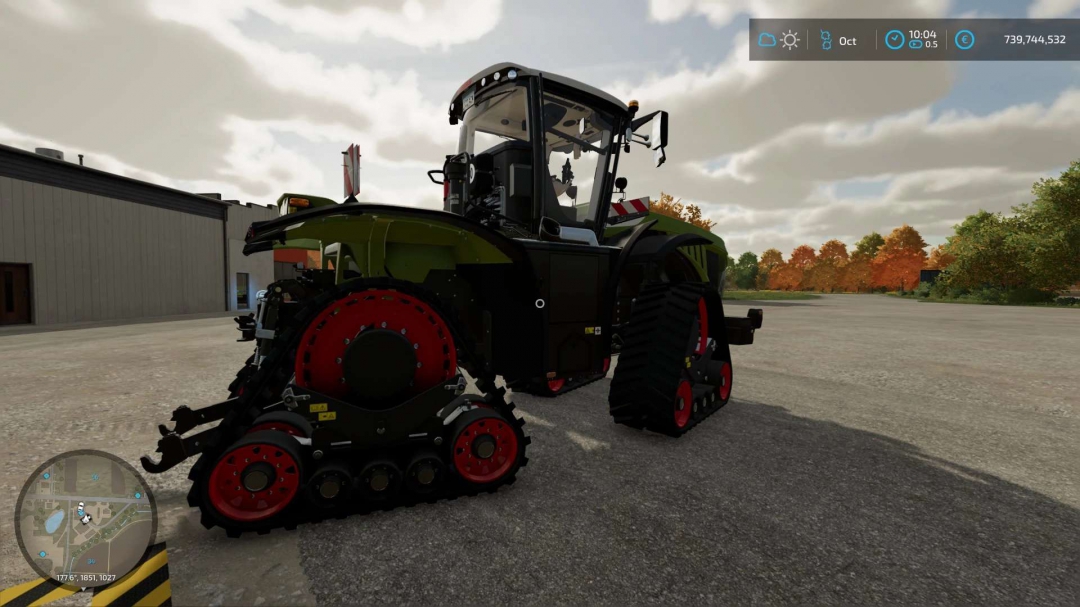 Claas Xerion 4500/5000 Trac Ts Pendelachse PRECISION FARMING v1.2.0