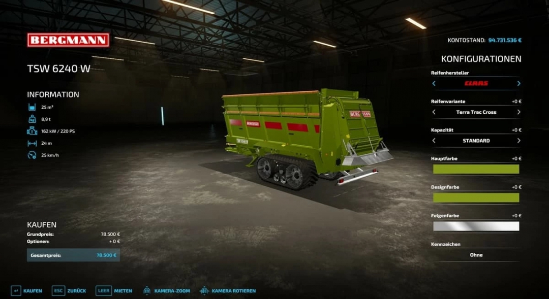 Bergmann TSW 6240 W TerraTrac v1.0.0.1