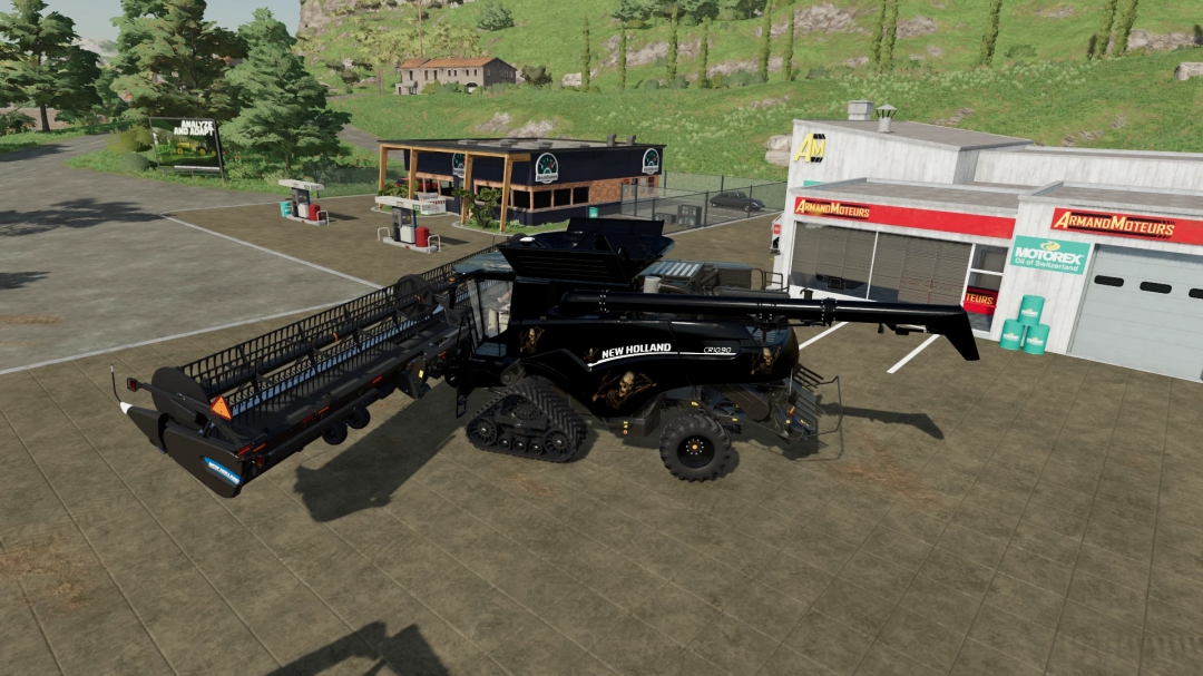 FS22 Bones NewHolland Cr 1090 Harvester Pack