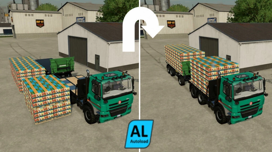 Trucks And Trailer With Pallet Autoload v1.0.0.1