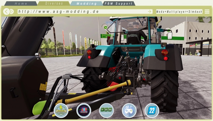 Image: Bergmann GTW als Fendt Skin v1.0.0.0 6