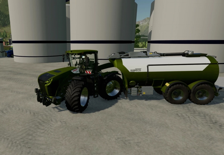 Image: Claas Xerion 5000 VC & Kaweco gooseneck tandem liquid manure barrel PACK v1.0 3