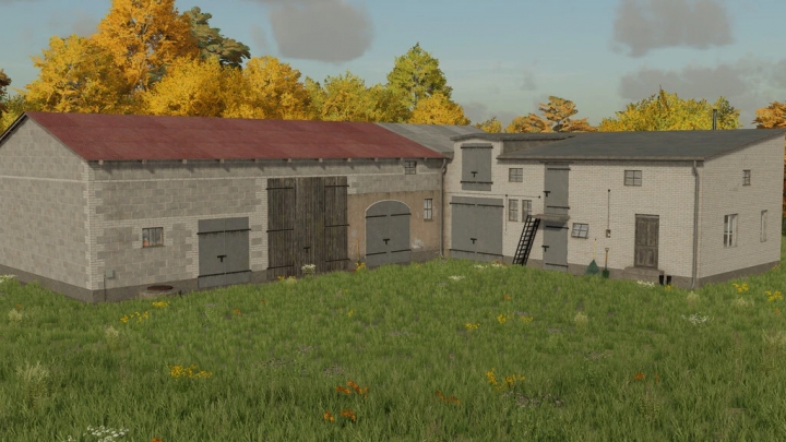 fs22-mods,  Cowshed With Barn v1.0.0.0