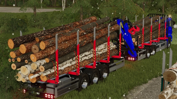 fs22-mods,  Lizard Short Wood Trailer Pack v1.0.0.0