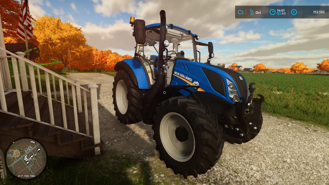 FS22 NEW HOLLAND T5.120 V4