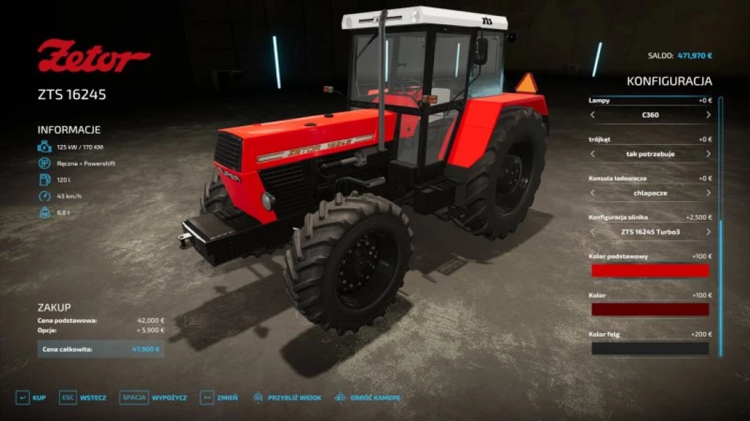 FS22 ZTS 16245/TURBO v1.0.0.0