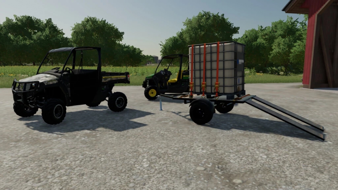 John Deere XUV865E And Cargo Cart v1.0.0.0