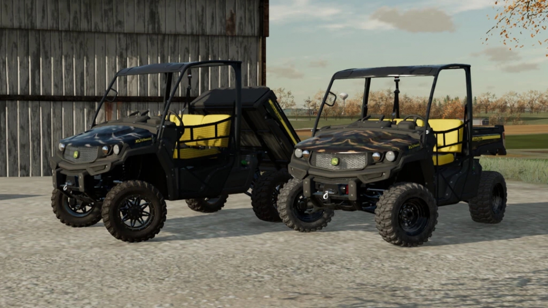 John Deere XUV865E And Cargo Cart v1.0.0.0