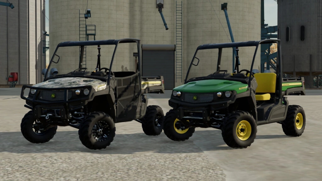 John Deere XUV865E And Cargo Cart v1.0.0.0