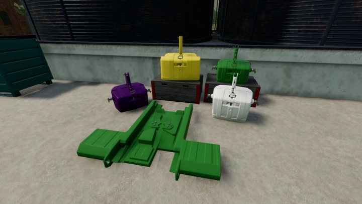 Image: John Deere weight pack multicolor v1.0.0.0 2