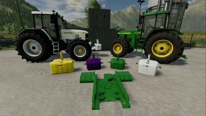 Image: John Deere weight pack multicolor v1.0.0.0 0