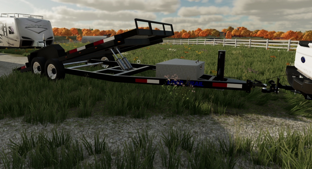 FS22 LoadTrail CarTrailer converted