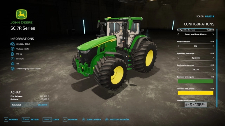 Image: John Deere 7R Series (Methane) v1.0.0.0 2