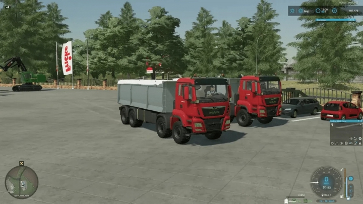 fs22-mods,  MAN TGS 18.500 Kipper modified 8x8 v2.2.0.0