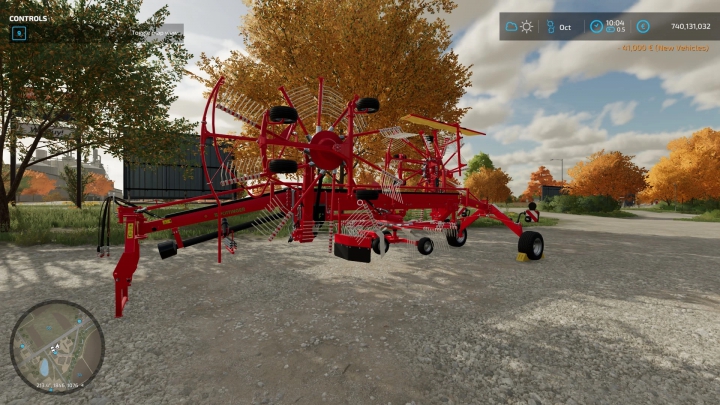 fs22-mods,  Pöttinger Schwader v1.0.0.0