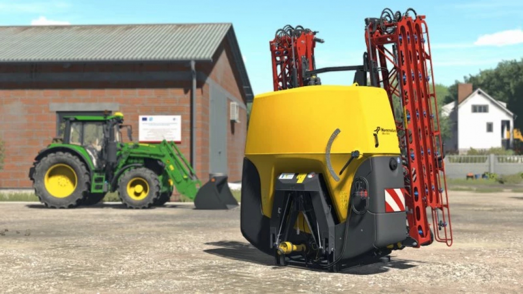 FS22 Kverneland iXter B18 Yellow v1.0.0.0