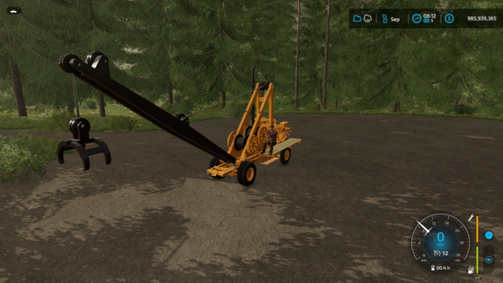 fs22-mods,  Old Logging Crane