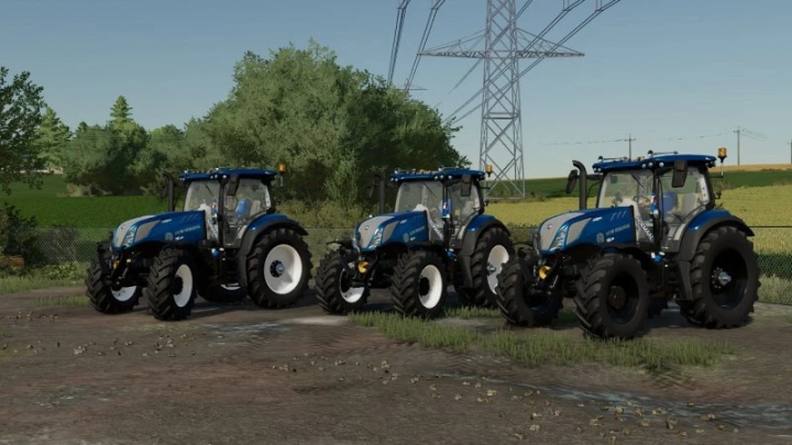 Image: FS22 New holland T6 edit v1.0.0.0 0