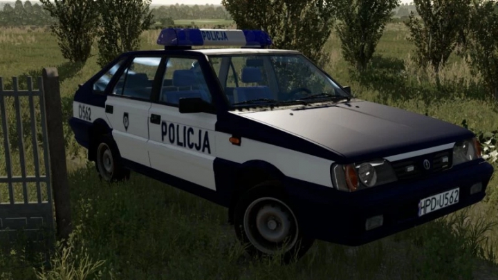 fs22-mods,  POLONEZ CARO POLICE v1.0.0.0