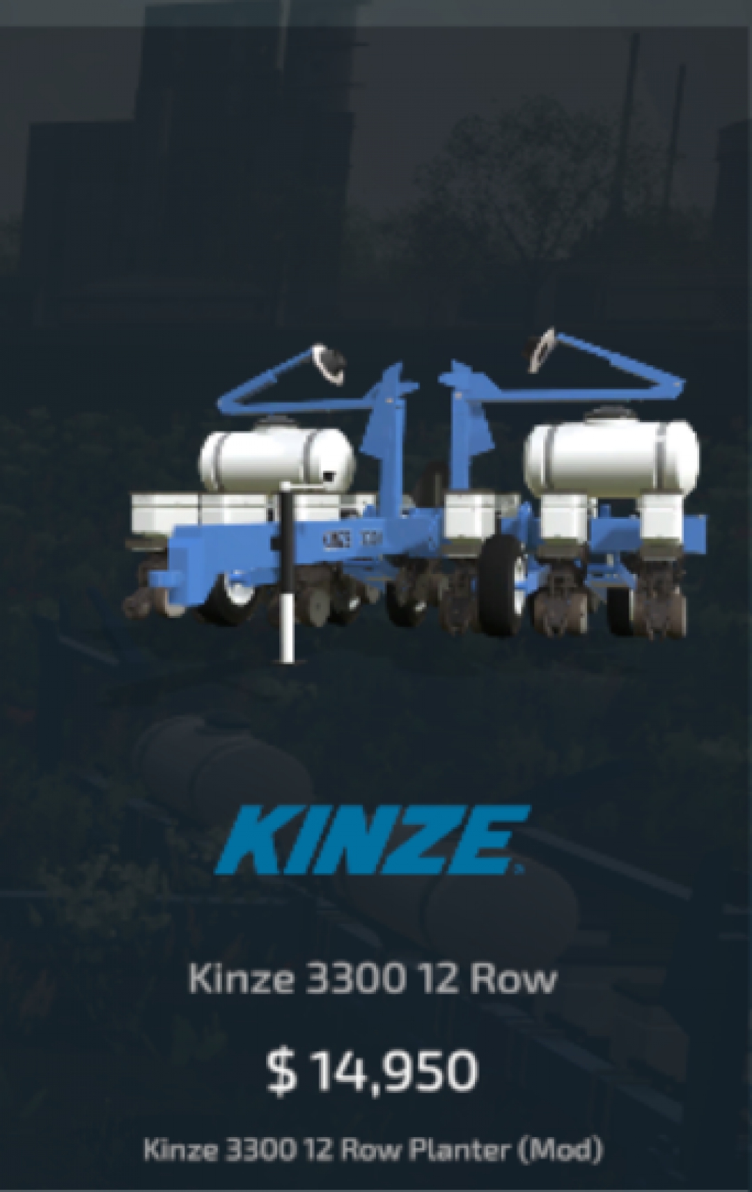 Kinze 3300 12 row