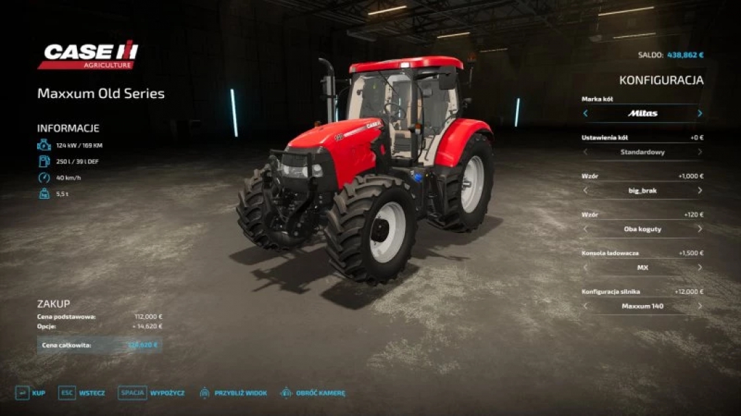 Case Maxxum Old 115-140 2012 v1.0.0.0