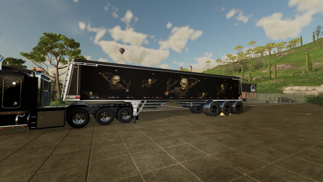 FS22 Eagle355th Bones Distinction Trailer V 1.0