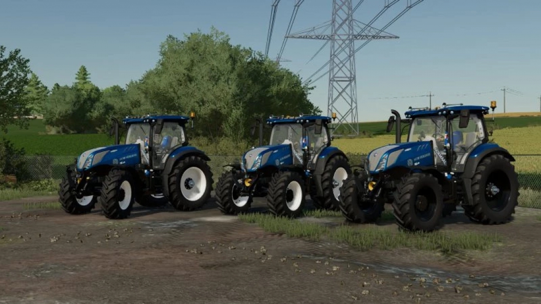 FS22 New holland T6 edit v1.0.0.0