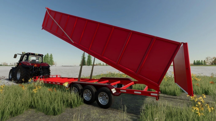 Image: 30' Flatbed Autoloading Trailer Pack v1.0.0.0 2