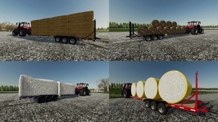 Image: 30' Flatbed Autoloading Trailer Pack v1.0.0.0 5