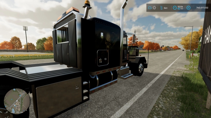 fs22-mods,  Bones Peterbilt 389 heavy truck v1.0.0.0