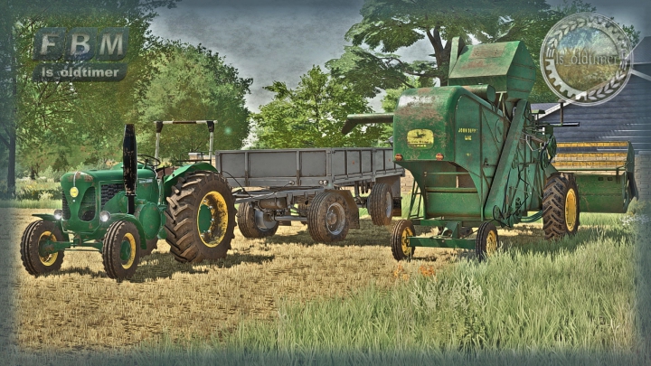 Image: John Deere Lanz combine harvester MD-250-S v1.0.0.0 2