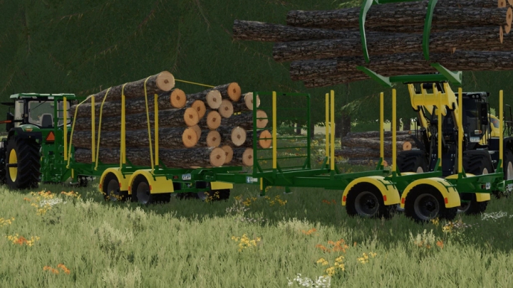 Image: Lizard LT679 Short Log Trailer v1.0.0.0