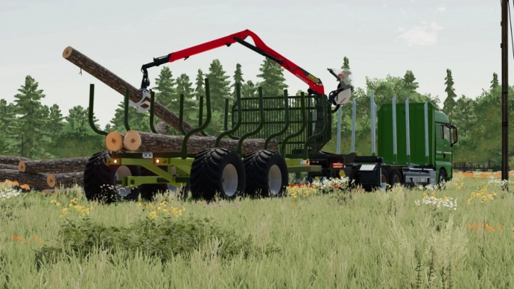 Lizard LT689 Long Log Trailer v1.0.0.0