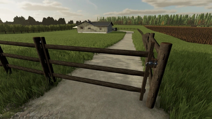 Image: Split Rail Wooden Fence And Gates v1.0.0.0