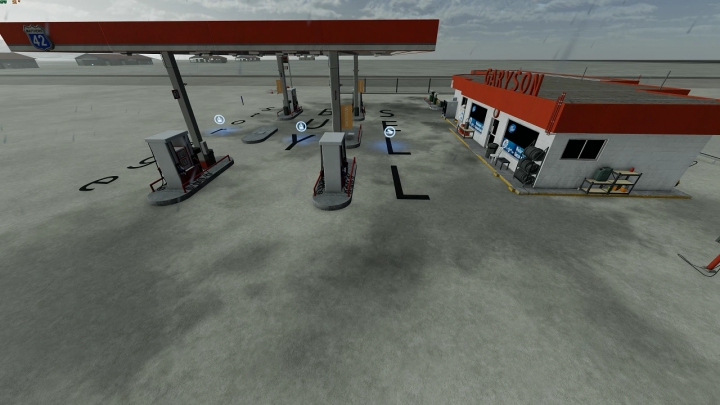 fs22-mods,  Tankstelle für Verkauf, Einkauf und Lagerung 1.0