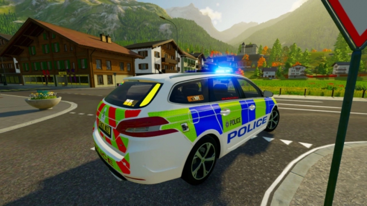 Image: UK Police Peugeot 308 SW 2021 v1.0.0.0 2