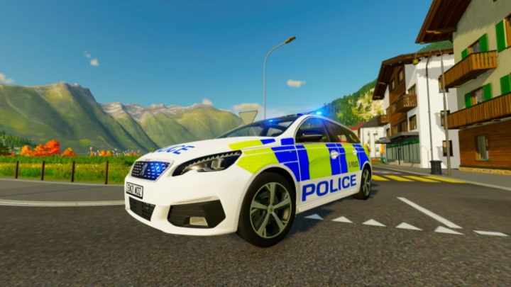 Image: UK Police Peugeot 308 SW 2021 v1.0.0.0 1