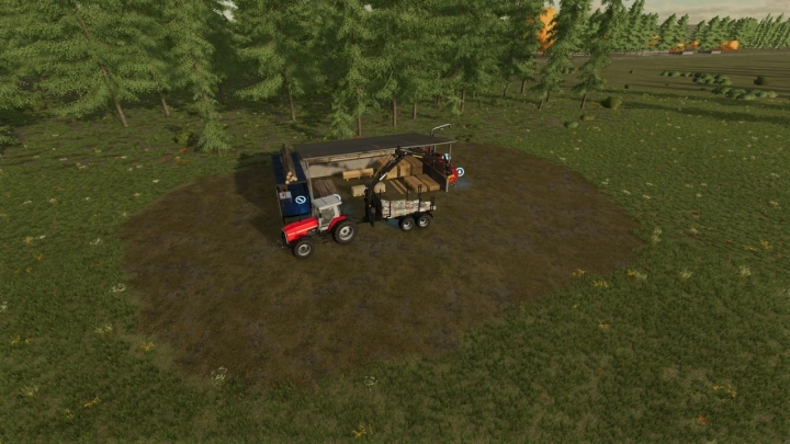 fs22-mods, Wood Production Set v1.0.0.0