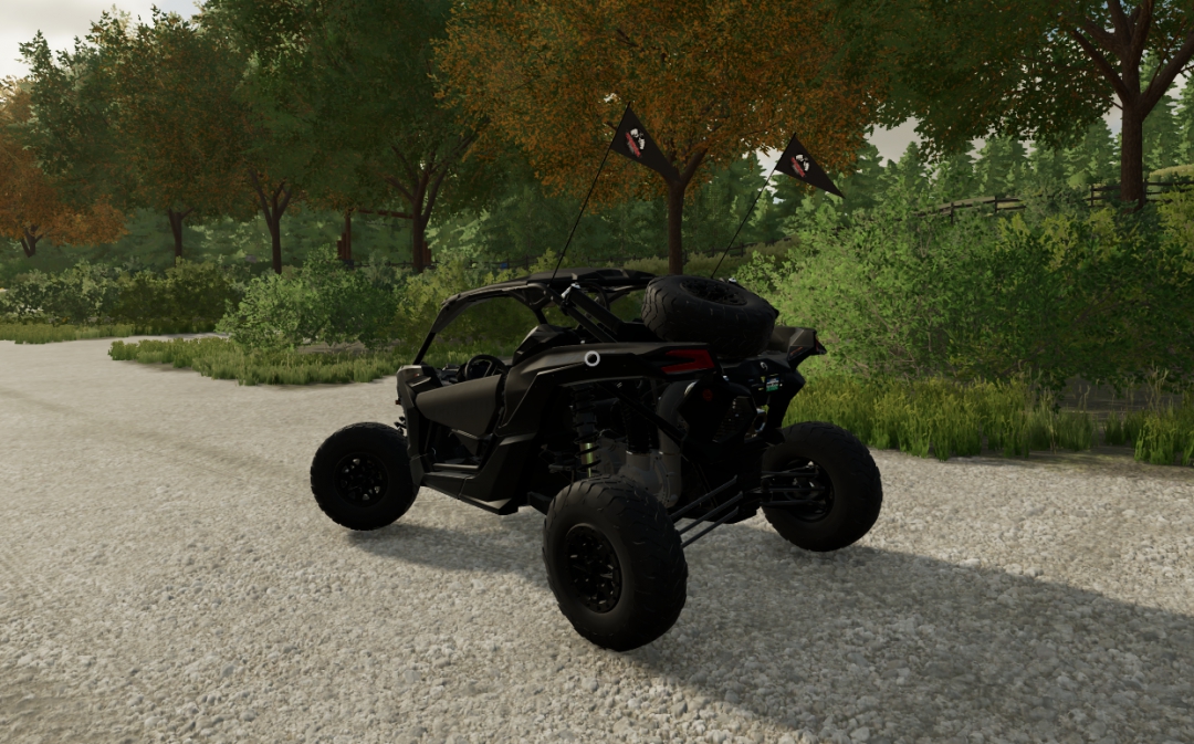 FS22 CAN AM Maverick whips converted