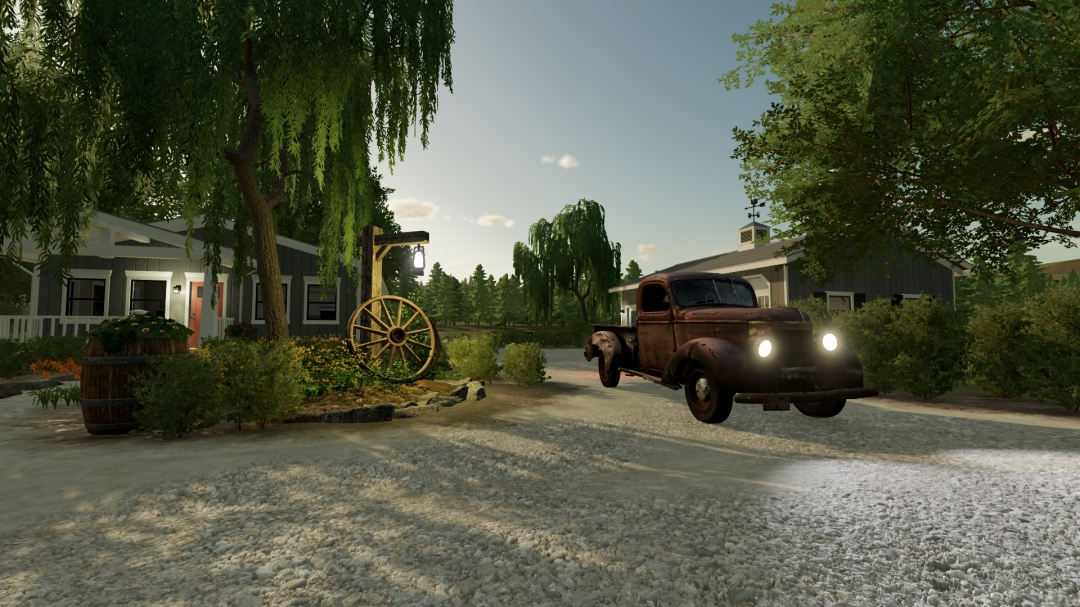 1937 GMC Truck Rusty – FS22 - By OKUSEDMODS