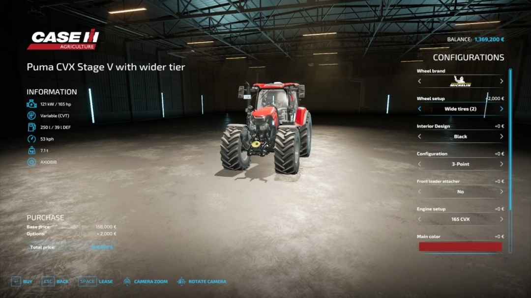 Case IH Puma 165/175 Stage V Edit v1.0.0.2